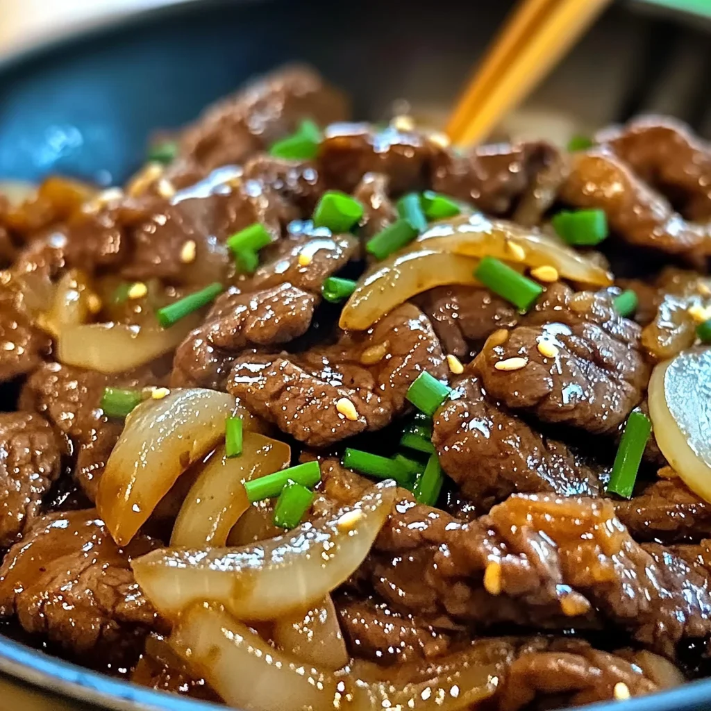 Bœuf Sauté aux Oignons : découvrez une recette savoureuse !
