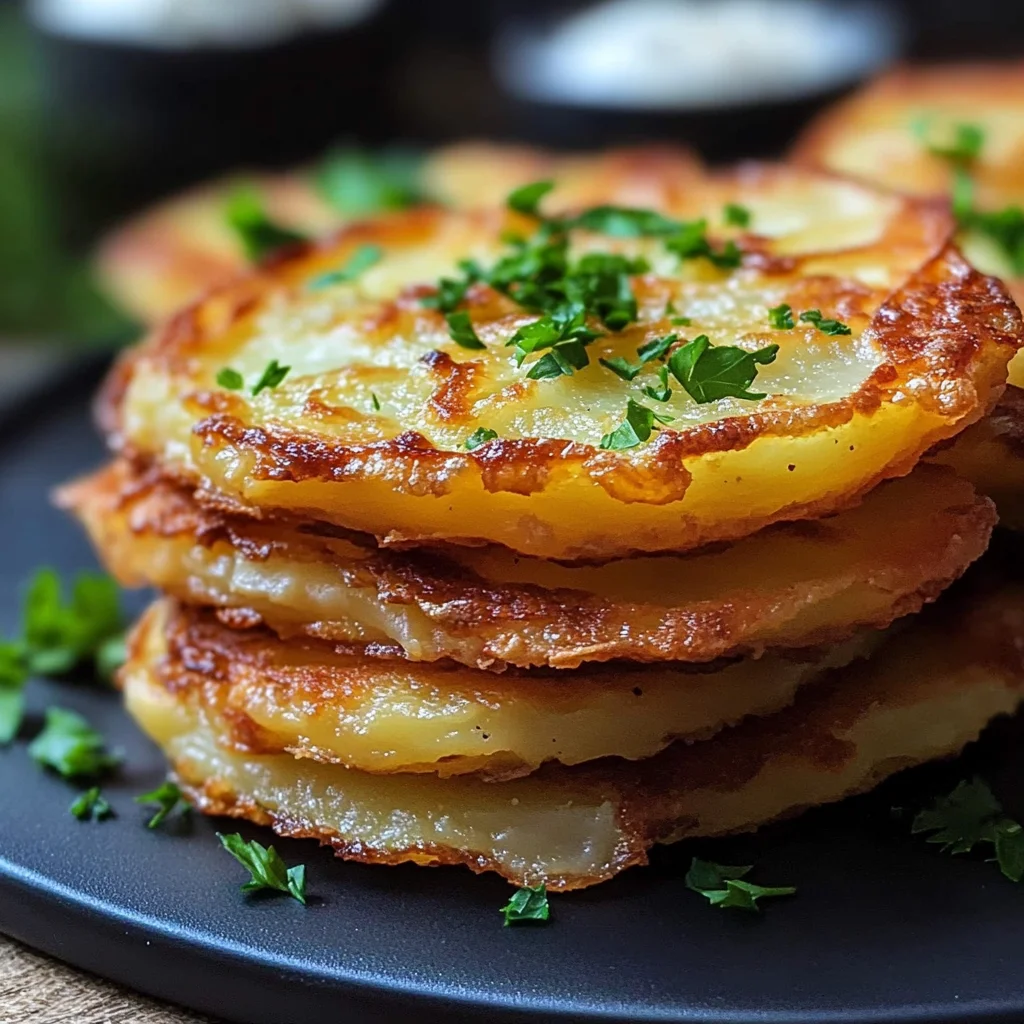 Galettes de Pommes de Terre Croustillantes