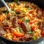 Riz et Bœuf en Une Seule Casserole